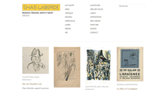 Desktop Screenshot of chaslaborde.com